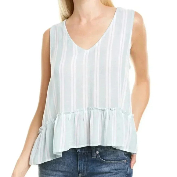 Rails Mira Tank Top Juniper Stripe - Picture 1 of 9